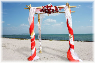 Beach Wedding in Bradenton Florida