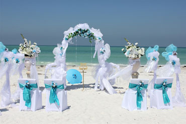 Wedding on the Beach, Anna Maria Island FL