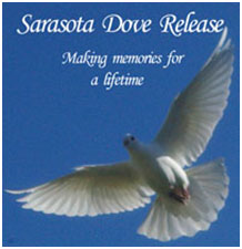 Wedding Dove Release in Sarasota Florida