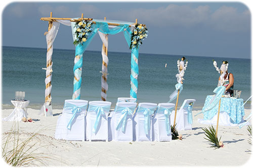 Beach Wedding in Sarasota Florida