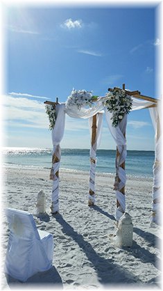 Beach Wedding in Sarasota Florida